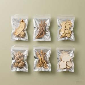 Bolsas de Plástico Termosellables con Base Plana, Frente Transparente y Dorso Plateado, Se Aceptan Bolsas de Plástico Personalizadas - Product Image 5