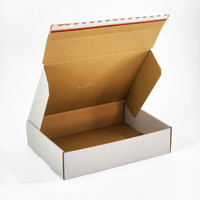 Cajas de Cartón Corrugado Biodegradables para Envíos con Logotipo Personalizado, Cajas para Alimentos
