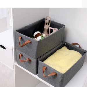 Oxford Cloth Folding Storage <b>Box</b> Clothes Storage <b>Box</b> Home Portable Storage Basket - Product Image 3