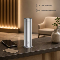 Diffuseur d'arômes sans eau 100 ml, machine portable à huiles essentielles, contrôle intelligent par application, rechargeable, pour la maison, l'hôtel, luxe