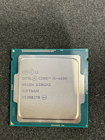 Prosesor Core I5 Asli Bekas I5 4690 CPU Desktop Merek Core I3 I5 I7 Generasi ke-10 ke-12 CPU Gaming 10400F 12400F Prosesor Merek