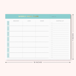 Planificateur de repas hebdomadaire personnalisé Myway 2026, liste d'épicerie, bloc-notes magnétique, cuir/PP écologique pour la perte de poids, dîner en famille - Product Image 2