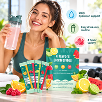 Nouveauté : Mélange de boisson électrolytique sans sucre, poudre d'électrolytes, pack varié pour l'hydratation quotidienne des athlètes et des personnes actives