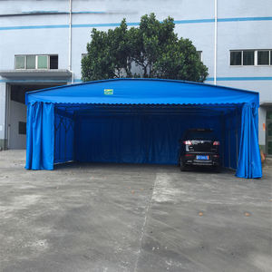 Nueva llegada al aire libre evento Push-Pull retráctil toldo PTFE/<span class=keywords><strong>PDF</strong></span>/PVC plegable almacén marco <span class=keywords><strong>de</strong></span> acero - Product Image 3