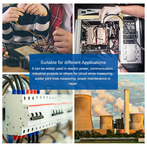 Hochpräzises 1500A-Klemmmessgerät Multifunktion ales Elektriker prüfgerät Echte RMS-Einschalt strom funktion 220V Spannung - Product Image 6