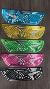 Accesorios para Moto, Reposapiés Trasero para Motocicleta, Reposapiés Trasero Antideslizante, Apto para Modificación de Piezas de Reposapiés Giorno - Product Image 4