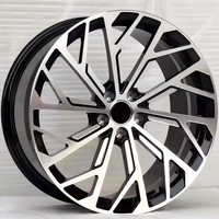 Jantes de voiture tout-terrain en alliage d'aluminium forgé à cinq branches JWYC, pièces de rechange pour Audi BMW Benz Tesla