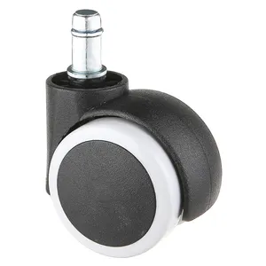 China Suppliers Small 50mm Office Rotating Caster Swivel Stem Castor Wheels Swivel Recliner Chair Parts