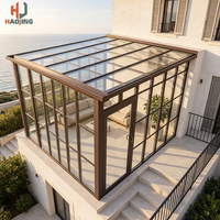Auvent de véranda manuel en aluminium anti-corrosion, durable, bloquant les UV, protection contre la pluie, pour extérieur, maison, patio