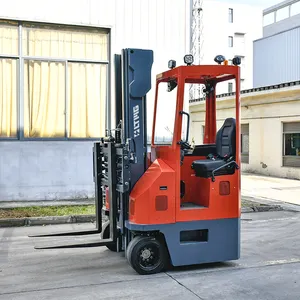 Pemasok baru forklift 1ton 1.5 ton 2ton penuh listrik jangkauan kecil truk palet stacker untuk dijual