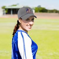 Gorra de Béisbol de Fútbol Americano con Diseño de Bandera Americana, Logotipo Bordado, Ajustable, para Hombre y Mujer, USA 2026