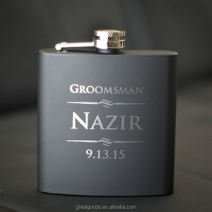 Tùy Chỉnh 304 Thép Không Gỉ 6Oz Mini Rượu Hip <span class=keywords><strong>Flask</strong></span> Bột Màu Đen Tráng <span class=keywords><strong>Whisky</strong></span> Hip <span class=keywords><strong>Flask</strong></span> Cho Du Lịch Và Quà Tặng - Product Image 4