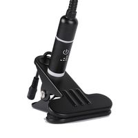 Mini lampe LED à variateur Flexible, interrupteur d'alimentation à commande tactile, veilleuse de bureau, lampe de lecture avec Clip