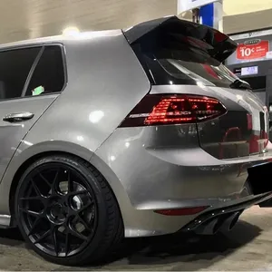 StarNav pour Golf 7 MK7 MK7.5 R-Line 2012-2017, spoiler de toit arrière style OSIR, accessoires tuning pour voiture. - Product Image 5