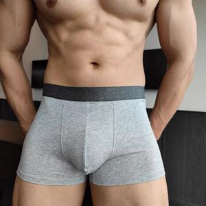 Özel Logo marka yeni tasarım yüksek elastik Spandex adam iç çamaşırı yumuşak pamuk boksörler erkek dikişsiz iç çamaşırı büyük boy - Product Image 1