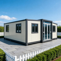 Maison modulaire préfabriquée en conteneur, structure en acier pour maison d'hôtes, complexe hôtelier, maison de vacances, maisons en conteneur personnalisables
