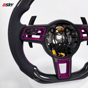 พวงมาลัยหนังรูระบายอากาศ Txw สำหรับ Macaan Cayman 718 918 991 981 987 996 958 992 GT2 GT2RS GT4 - Product Image 2