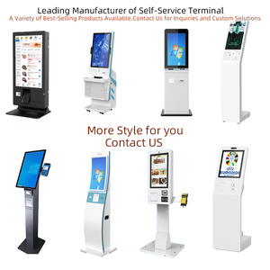 Tự thanh toán máy màn hình cảm ứng kiosk tự dịch vụ xe buýt bán vé máy rút tiền kiosk tất cả trong một <span class=keywords><strong>POS</strong></span> cho tiệm giặt - Product Image 4