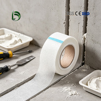 Bande adhésive pour joints et coutures de cloisons sèches, en fibre de verre, pour le remplissage des fissures, la prévention des fissures et la réparation des murs