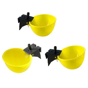 Poultry Water Bowl Quail Bird Hanging Water Cups Pigeon Nipple Drinker Chicken Automatic Water Drinker