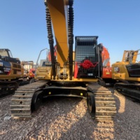 Excavatrice Caterpillar 336 d'occasion de haute qualité, haute performance, 36 tonnes, CAT 336 d'occasion, faible nombre d'heures, travaux de terrassement en stock