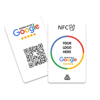 Auf Lager: Bedruckte NFC213 NFC-Chip-Überprüfungskarte, PVC-Geschenkkarte mit Chip
