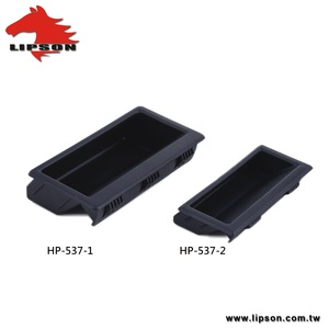 HP-tirador empotrado de plástico para cajón de cocina, armario de manija de puerta de un solo orificio, estilo P2, oculto, HP-538-2 - Product Image 3