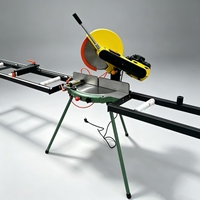 Scie à onglet électrique de précision à tête unique pour la découpe de profilés en aluminium à 45 et 90 degrés pour la production de fenêtres et de portes