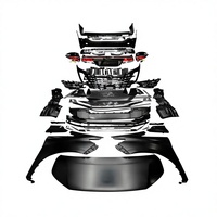 Kit carrosserie à visser de haute qualité pour Vellfire séries 30/35, pour conversion au style 40, comprenant pare-chocs avant et jupes latérales