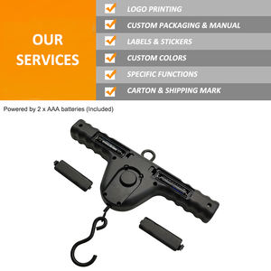 Balances de pêche numériques uniques J & R T-Bar Handy Carp Hook 10g Precision Support OEM personnalisable y compris ruban de mesure - Product Image 4