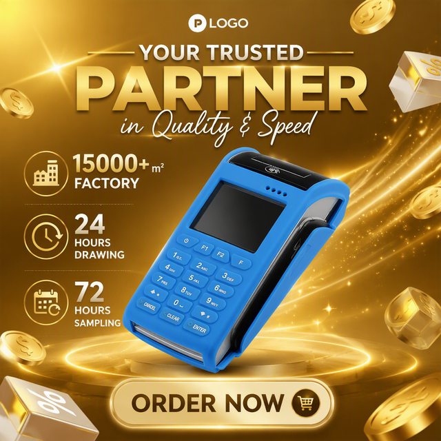 Silicone POS Terminal Protective Case for Nexgo G2 Shockproof Retail Payment Custom Logo OEM ODM Certification