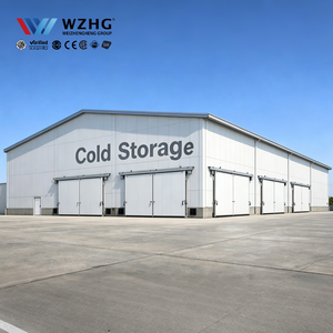 Industrial Refrigeration Warehouse Multi Function Q355b Steel Structure <b>Builder</b> Preference 5000sqm Food Processor - Product Image 1