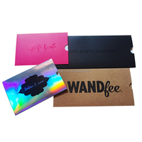 EN-078 Papier kraft brun haut de gamme avec enveloppe à fenêtre en PVC, impression de logo pour l'emballage des factures