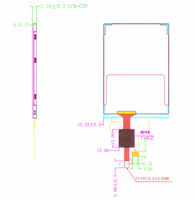 YZY YNT0280EGS-B1 Langsung dari Pabrik Layar Sentuh TN 2.8 Inci Modul Layar LCD TFT SPI IC Driver ST7789 Resolusi 240x320 LED