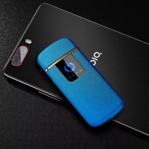 <span class=keywords><strong>2025</strong></span> siêu mỏng <span class=keywords><strong>USB</strong></span> có thể sạc lại hướng dẫn sử dụng thuốc lá nhẹ hơn Windproof Flameless điện tử cảm ứng nhẹ hơn hình vuông - Product Image 4