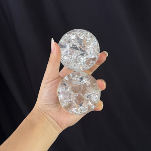 Temizle cam kristal buz çatlak topu küre MH-Q0223 - Product Image 5