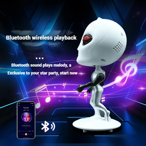 Thiết Kế Mới Mini Spaceman Chiếu Đèn Không Gian Người Ngoài Hành Tinh Xoay Sao Bầu Trời Ánh Sáng Ban Đêm Abs Cơ Thể Ứng Dụng Kiểm Soát Dropship Có Sẵn - Product Image 4