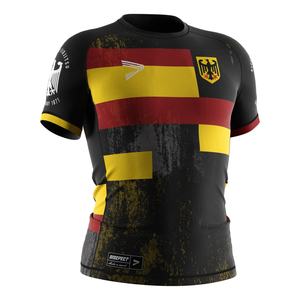 Camiseta de Compresión Germany Nation Elite Rash Guard Four Needles Six Lines, Duradera, de Secado Rápido, para MMA No Gi BJJ Surf - Product Image 4