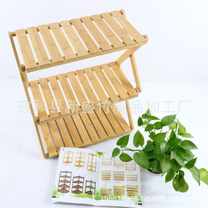 <b>Camping</b> folding <b>storage</b> rack, bamboo and wood <b>storage</b> rack, home <b>storage</b>, shoe rack, outdoor picnic rack, <b>camping</b> tent <b>storage</b> - Product Image 3