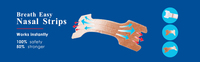 Bandes nasales Breathe Right de haute qualité, en vrac, noires, pour le sport, anti-ronflement, pour une meilleure ventilation et une meilleure respiration