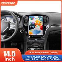 14.5 "écran Vertical pour Chrysler 300C 2011 2023 multimédia Android autoradio Auto Carplay Headunit moniteur Navigation mise à niveau