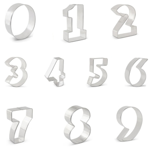 Numéro en acier inoxydable 430 0 1 <span class=keywords><strong>2</strong></span> 3 4 5 6 7 8 9 <span class=keywords><strong>Emporte</strong></span>-pièce NumberEmporte-pièce - Product Image 6