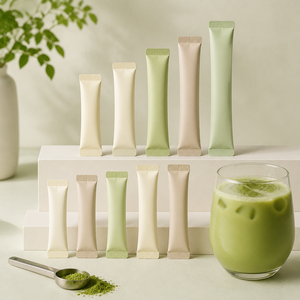 Sobres de Matcha en Polvo para Baristas de 2g a 10g, Múltiples Opciones de Grado, Sabores Vainilla, Fresa, Mango y Original - Product Image 1