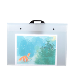 LISI A3/A2/A1 – Porte-documents portable multifonction en PP, pochette de rangement pour œuvres d'art, sac à poignée pour artistes, organisateur de fournitures artistiques - Product Image 6