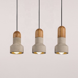 Intérieur Loft <span class=keywords><strong>Suspension</strong></span> <span class=keywords><strong>Ciment</strong></span> Éclairage Béton Décoratif Led Lumière Pendante pour la Cuisine - Product Image 2