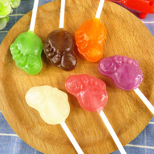 Lecca-lecca <span class=keywords><strong>ChupaChups</strong></span> a Forma di Piede Divertenti Caramelle Dure Dolci Snack Esotici - Product Image 2