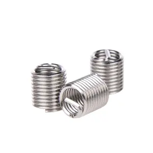8-32 10-32 4-40 round Fasteners 304 Steel and Stainless Steel Wire Thread Inserts Box and Carton Packing