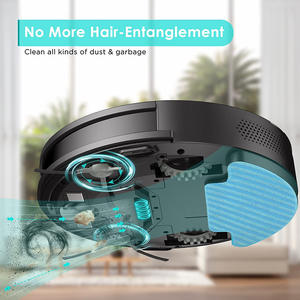 Smart App-Controlled Robot <b>Vacuum</b> <b>Cleaner</b> with HEPA Filter Sweeping & Mopping Automatic Water Refill Eco-Friendly Design - Product Image 6