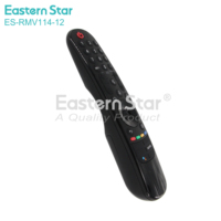 Télécommande vocale universelle ES-RM114-12-V Magic Voice, compatible avec les téléviseurs intelligents LG OLED