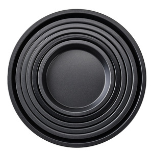 Plaques de cuisson rondes en acier au carbone antiadhésives personnalisées, directement de l'usine, pour la fabrication de gâteaux et de pizzas en boulangerie commerciale - Product Image 3